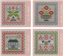 Pattern, Bee In My Bonnet Stitch Cards Set O by It's Sew Emma