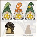 Pattern, Little Gnome Series - Pickleball by Cross Stitch Wonders