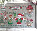 Pattern, Santa Claus Pollice Verde by Cuore E Batticuore