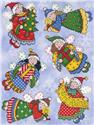Pattern, Christmas Angel Ornaments by Joan Elliott Design