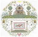 Pattern, Rosebud Quilt Cottage by Imaginating