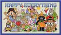 Pattern, Happy Everything by Joan Elliott Design