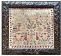 Elizabeth Hughes 1851 Sampler