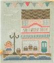 Pattern, Beach Boardwalk - Salt Water Taffy Shop by Country Cottage Needleworks
