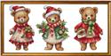 Pattern, Christmas Bears by Les Petites Croix De Lucie
