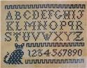 Pattern, Itty Bitty Polka Dot Kitty Sampler by Cosford Rise Stitchery