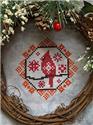 Pattern, Quirky Quaker Cardinal by Darling & Whimsy Designs