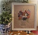 Pattern, Red, White And Blue by Cosford Rise Stitchery