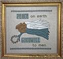 Pattern, Peace And Goodwill by Three Sheep Studio