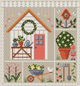 Pattern, Garden Shed by Erin Elizabeth Designs