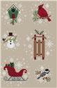 Pattern, Winter Ornaments by Erin Elizabeth Designs