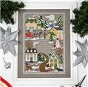 Pattern, Winter Traditions Sampler by Tiny Modernist