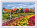Kit, Tulip Field by Riolis