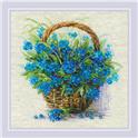 Kit, Forget Me Knots In A Basket ( by Riolis