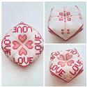 Pattern, Hearts Biscornu by Cute Embroidery by Kate