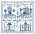 Kit, Country Blue Village by Imaginating