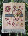 Pattern, Hopeful Heart Prayer Flag by Jan Hicks Creates