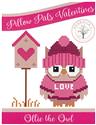 Pattern, Pillow Pals Valentine's - Ollie the Owl by Anabella's Inc