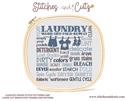 Pattern, Laundry Subway Art by Stitches and Cutz