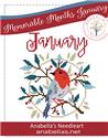 Pattern, Memorable Months January by Anabella's Inc