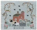 Pattern, Barn Calendar March by Twin Peak Primitives