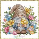 Pattern, Easter Gnome 2024 by Les Petites Croix De Lucie