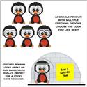 Pattern, Sports Ball Penguin - BASKETBALL by Cross Stitch Wonders