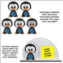 Pattern, Sports Ball Penguin - BOWLING by Cross Stitch Wonders