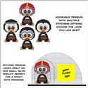 Pattern, Sports Ball Penguin - FOOTBALL by Cross Stitch Wonders