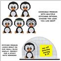 Pattern, Sports Ball Penguin - GOLF by Cross Stitch Wonders
