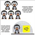 Pattern, Sports Ball Penguin - SOCCER by Cross Stitch Wonders