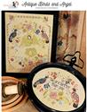 Pattern, Antique Birds And Angel by Quaint Rose Needle Arts