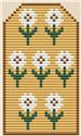 Pattern, Summer Flowers Tag by Cute Embroidery by Kate