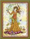 Pattern, Woodland Goddess by Joan Elliott Design