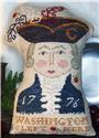 Pattern, George Washington Pillow by Miss Prim Cross Stitch