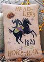 Pattern, Headless Horseman Pillow by Miss Prim Cross Stitch