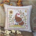 Pattern, Turkey Love Pillow by Miss Prim Cross Stitch