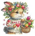 Pattern, Spring Bunny 2024 by Les Petites Croix De Lucie