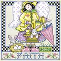 Pattern, A Year of Angels April: Faith by Joan Elliott Design