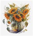 Kit, Vase with Sunflowers by Wizardi