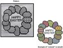 Pattern, Happy Easter by The Stitcherhood