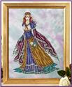 Pattern, Medieval Maiden by Joan Elliott Design