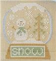 Pattern, Pastel Collection 4 - Snow Globe by Country Cottage Needleworks