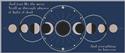 Pattern, Moon Phases by Artists Alley