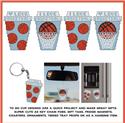 Pattern, To Go Cup Series - Basketball by Cross Stitch Wonders
