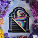 Pattern, Journey to the Neon Side by StitchSprout Cross Stitch