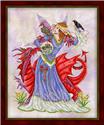 Pattern, The Maiden & The Dragon by Joan Elliott Design