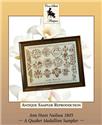 Pattern, Ann Hunt Nailsea 1805 A QuakerMedallion Sampler by Cross Stitch Antiques
