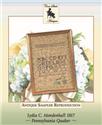 Pattern, Lydia C. Mendenhall 1817 Pennsylvania Quaker by Cross Stitch Antiques