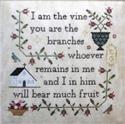 Pattern, Jesus The True Vine by New York Dreamer